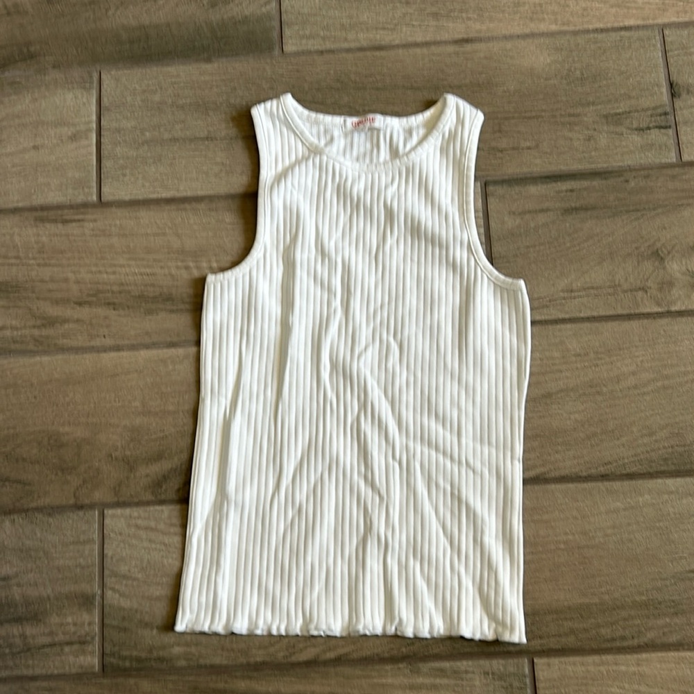 Goldie ribbed tank top